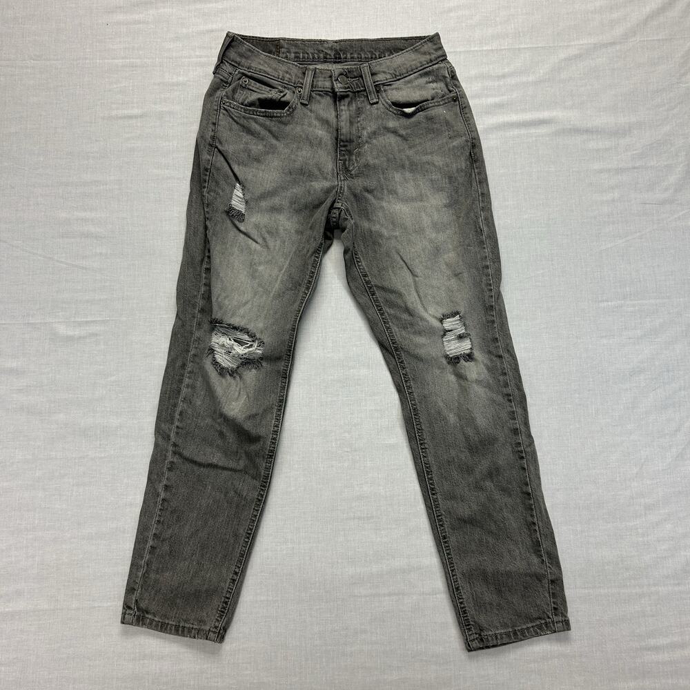 Levi's 531 Athletic Slim Fit Jeans Men's 29x30 Gray Wash Casual Stretch Denim
